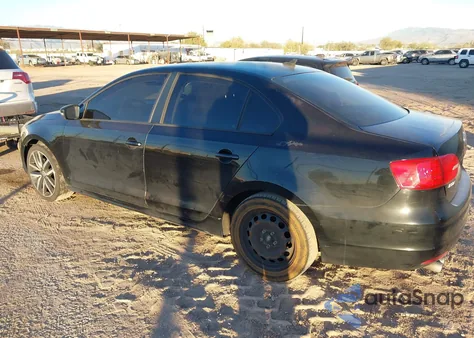 2012 Volkswagen Jetta 2.5L Se from USA, damaged, VIN 3VWDP7AJ5CM110473